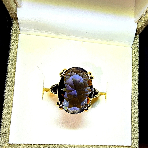 Jewelry - Purple Amethyst Ring Sz. 9